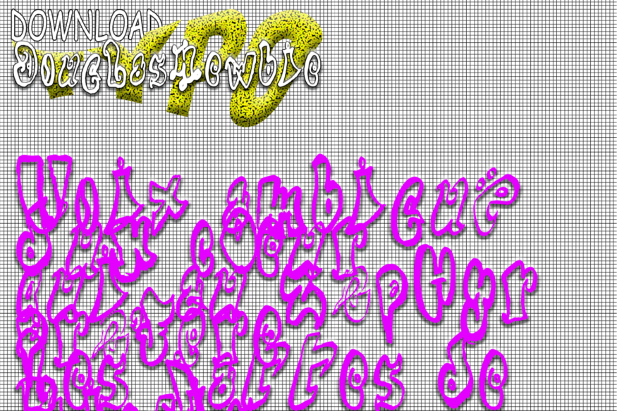 Typo "Douglas Newbie" est désormais disponible