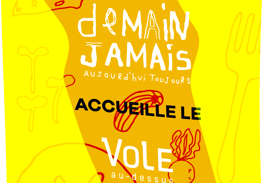 DEMAIN JAMAIS ACCUEILLE VOLE AU-DESSUS !